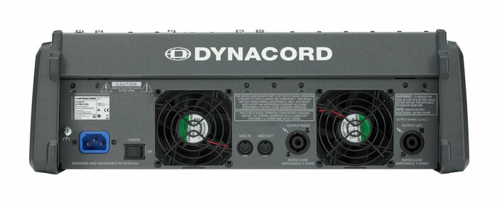 Dynacord DC-PM600-3-MIG Powered Mixer, 4 Mic Inputs, 2x1000W
