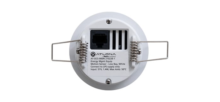 Atlona Technologies AT-OCS-900N Network-Enabled Occupancy Sensor