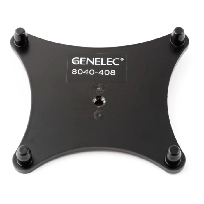 Genelec 8040-408B Metal Stand Mounting Plate, To Fit Genelec 8040A Iso-Pod