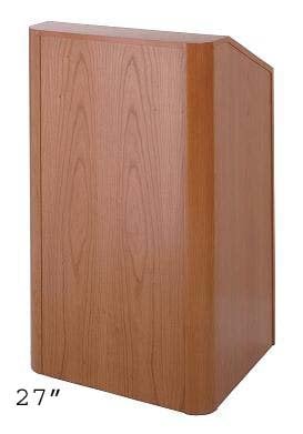 Soundcraft Systems RCV36-NATURAL-CHERRY Lectern, 36" Wide Natural Cherry