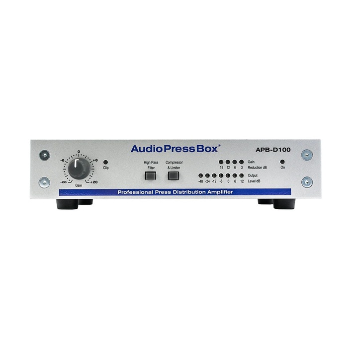 Audio Press Box APB-D100 Drive Unit, 1 LINE In, 2 Buffered Out For 6 APB Expanders