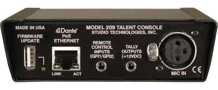 Studio Technologies MODEL-209 Talent Console M209