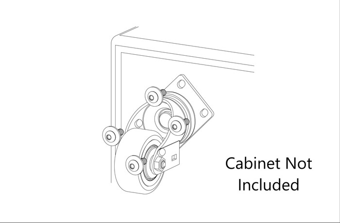 JBL ACK1 Universal Accessory Caster Kit