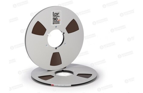 RTM LPR90-38520 1/4" X 3600 Ft Semi-Professional Analog Audio Tape In A 10.5" NAB Metal Reel