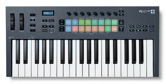 Novation FLKEY37 MIDIキーボード FL Studio Novation FLKEY-37 37 Key MIDI Keyboard for FL Studio | Full