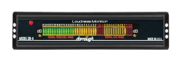 Dorrough 20-A Analog Loudness Meter