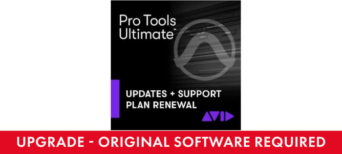 Avid Pro Tools Ultimate Perpetual Upgrade DAW Perpetual Annual Updates + Support Electronic Code, Renewal