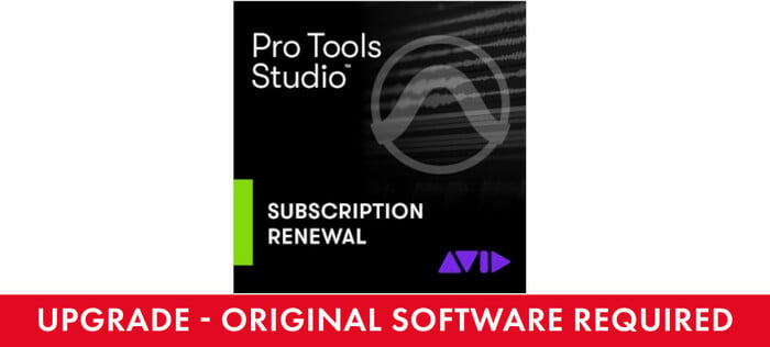 Avid Pro Tools Studio Annual Subscription Renewal Renewal Of Pro Tools Studio Annual Subscription Within 14 Days Of Expiration [Virtual]
