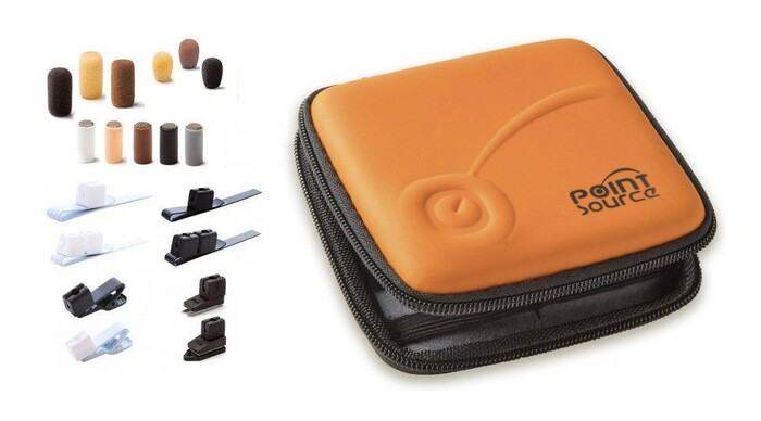 Point Source CO-LAV-KIT Lavalier Accessory Organizer Kit With Mic Accessories Included