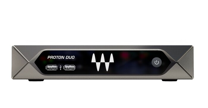 Waves PROTON-DUO 32-channel SoundGrid Server With Axis Proton Computer And Network Switch