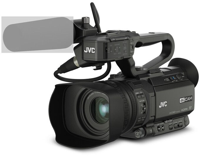 JVC GY-HM250HW 4KCAM House Of Worship Camcorder With Integrated 12x Lens