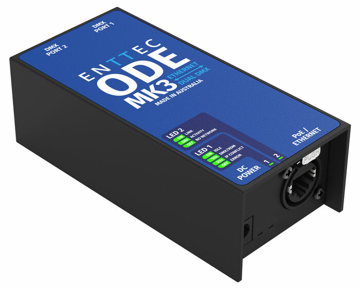 Enttec ODE Mk3 Open DMX Ethernet Ethernet To DMX Converter