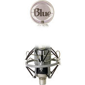 Blue BABY-BOTTLE-ACC-KIT Baby Bottle Accessory Kit Shock Mount And Pop Filter For Baby Bottle Microphone