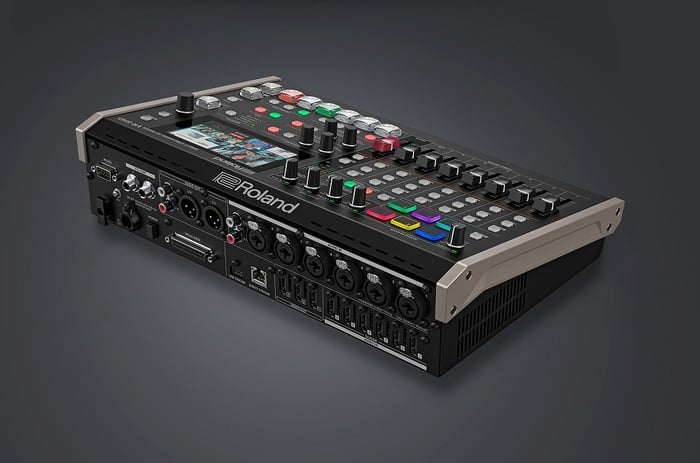 Roland Professional A/V VR-6HD Ultra-Compact Audio/Video Mixer W/ Direct Streaming Encoders