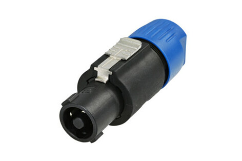 REAN RLS4FC 4 Pole SpeakON Cable Connector With Latch Lock