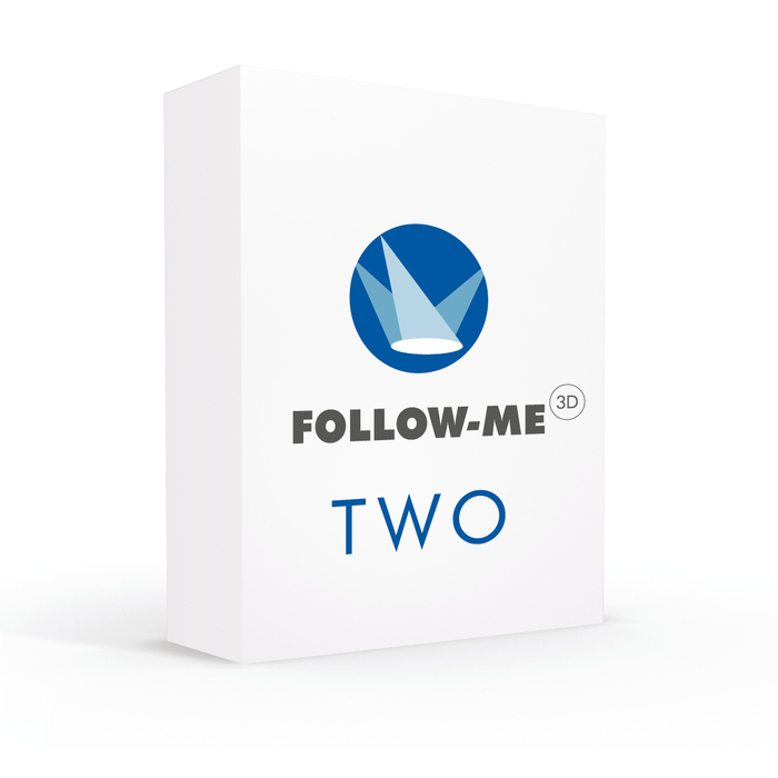 Follow-Me Follow-Me TWO License 3D TWO Software License, Two Targets, Twelve Fixture Max