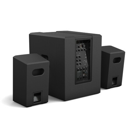 LD Systems DAVE18G4X 2000W RMS Compact 2.1 Active PA System W Bluetooth And Mixer