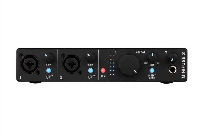 Arturia MiniFuse 2 2 In 2 Out USB Audio Interface With Performance Package Bundle
