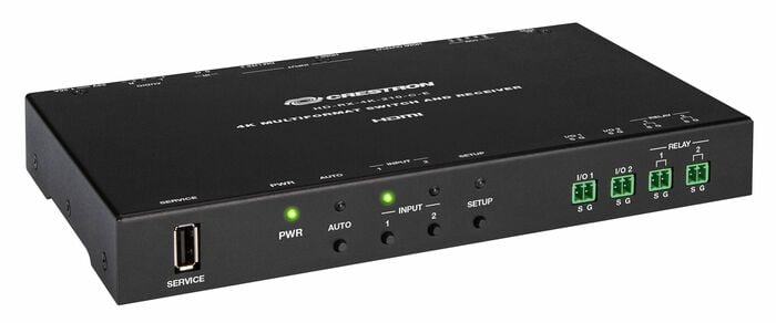 Crestron HD-RX-4K-210-C-E DMPS Lite 4K Multiformat 2x1 AV Switch And Receiver