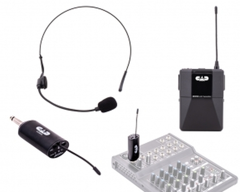 CAD Audio WX55 Digital Frequency Agile Single Channel UHF BP Wireless