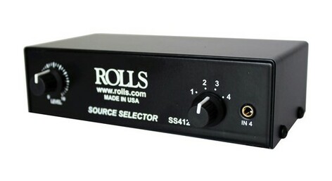 Rolls SS412 Passive Audio Source Selector