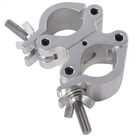 Global Truss Pro Swivel Clamp Heavy Duty Dual Swivel Clamp For 2" Pipe, Max Load 1100 Lbs