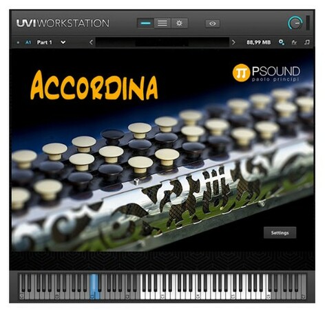 Psound Accordina A Free Reeds Instrument, Similar To The Harmonica [Virtual]