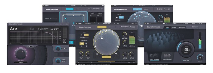 Sound Particles Spatial Music Bundle 5x Spatial Audio Effects Plug-In Bundle [Virtual]
