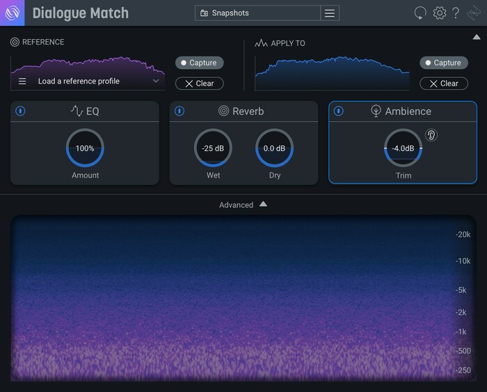 iZotope Dialogue Match XG RXS Dialogue Match Crossgrade From RX 1-7 STD [Virtual]