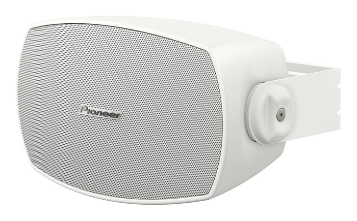 Pioneer Pro Audio CM-S54T-W 4” 2-Way Passive Surface Mount Speaker, White, Pair