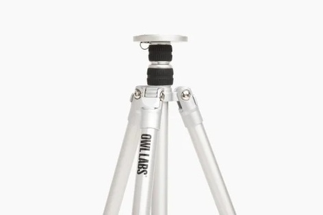 Owl Labs Meeting Owl Tripod Mount Brushed Aluminum Telescoping Tripod For Meeting Owl Products