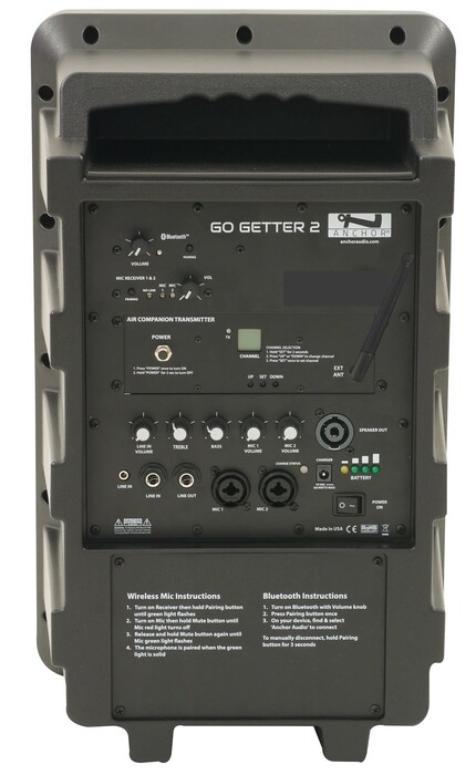 Anchor GG-DP2-AIR-HB GG2-XU2, GG2-AIR, 2 SS-550, Wireless Mic, Wireless Beltpack