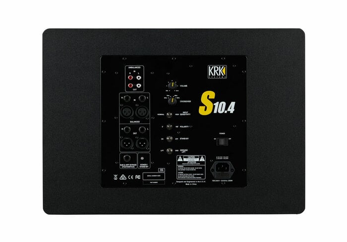 KRK S10.4-NA 10" Powered Studio Subwoofer