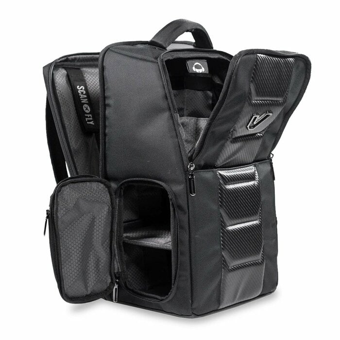 Gruv Gear Club Bag Tech Backpack Karbon Edition Flight-Smart Tech Backpack