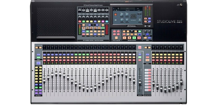 PreSonus StudioLive 32S NSB 32.16 Bundle 32-Channel Digital Mixer With 32x16 Networked Stage Box
