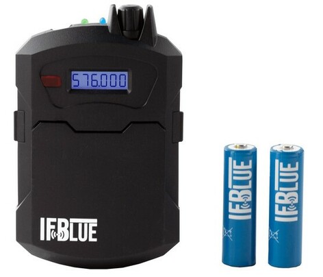 Lectrosonics IFBR1C IFBlue Wideband IFB Beltpack Rcvr Incl. 2 NiMH AA Battery