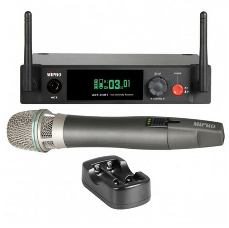 MIPRO ACT-2402/ACT-24HC2 Dual-Channel 2.4GHz Handheld System