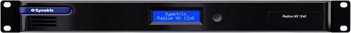 Symetrix RADIUS-NX-12X8-USB-B Programmable DSP, 12 Mic/line In, 8 Line Out, USB Audio, 1 I/O Card Slot