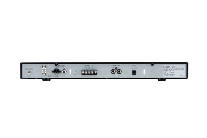 TOA DT940 Tuner AM/FM - 40 Presets