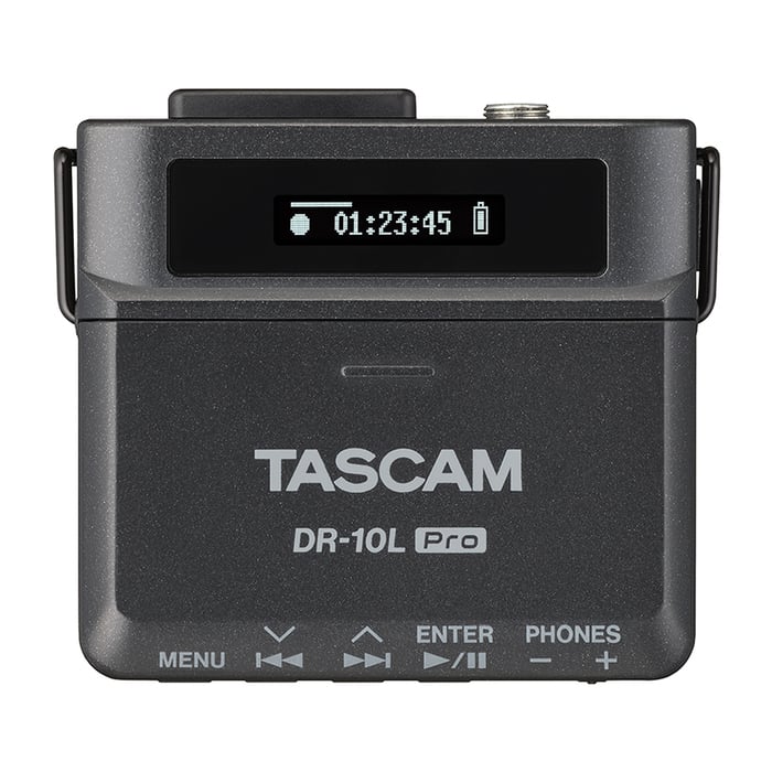 Tascam DR-10L PRO 32-Bit Float Field Recorder And Lavalier Microphone