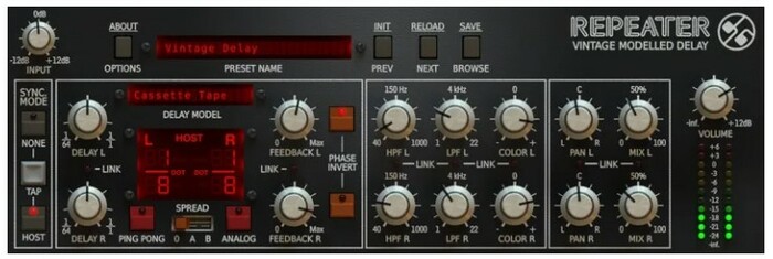 D16 Group Repeater Vintage Modelled Delay [Virtual]