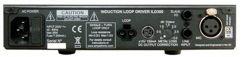 Williams AV ILD300US ILD300 Induction Loop Driver (US), 120V Supply, US Cordset