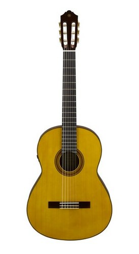 Yamaha CG-TA TransAcoustic Nylon String Acoustic-Electric Guitar With Nylon Strings And Engelmann Spruce Top