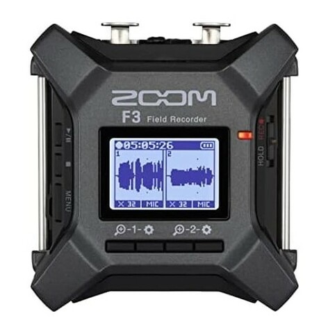 Zoom F3-ZOOM F3 MultiTrack Recorder With 32-bit Float