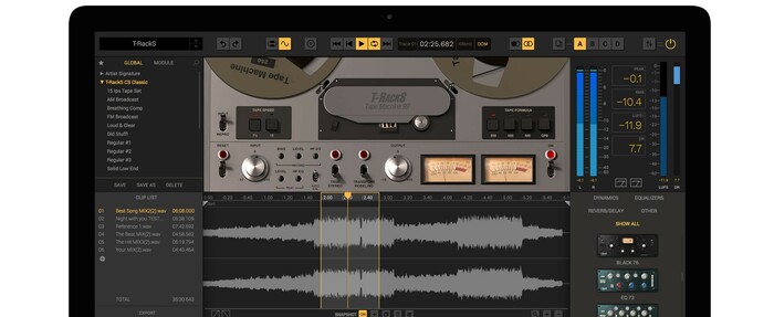 IK Multimedia T-RACKS-TAPEMACH-99 Revox PR99 Mk II Tape Recorder Emulator [Virtual]