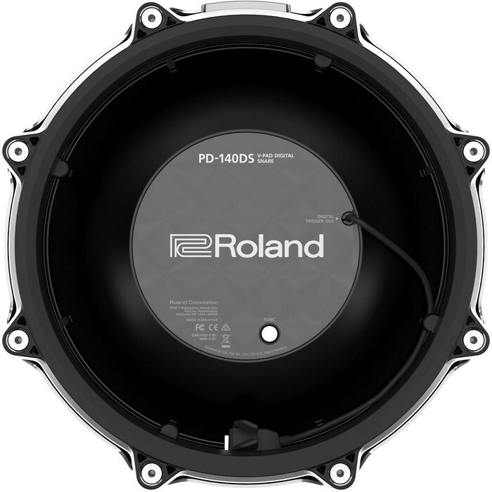 Roland VAD507-K V-Drums Acoustic Design 506 Kit With Extra Floor Tom, Crash And Stand