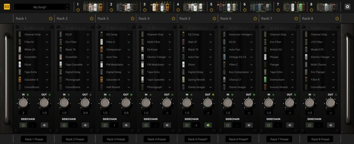 IK Multimedia's MixBox is a virtual channel strip with 70 different effects