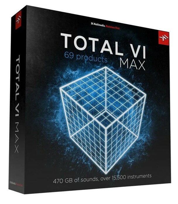 IK Multimedia Total VI MAX Upgrade 69x Virtual Instruments Bundle Upgrade [Virtual]
