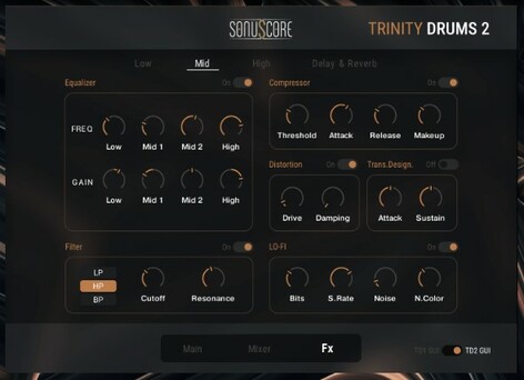 SonuScore Trinity Drums 2 Cinematic And Modern Grooves For Kontakt Player [Virtual]