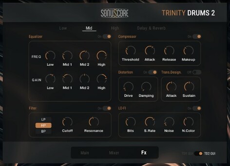 SonuScore Trinity Drums 2 Cinematic And Modern Grooves For Kontakt Player [Virtual]